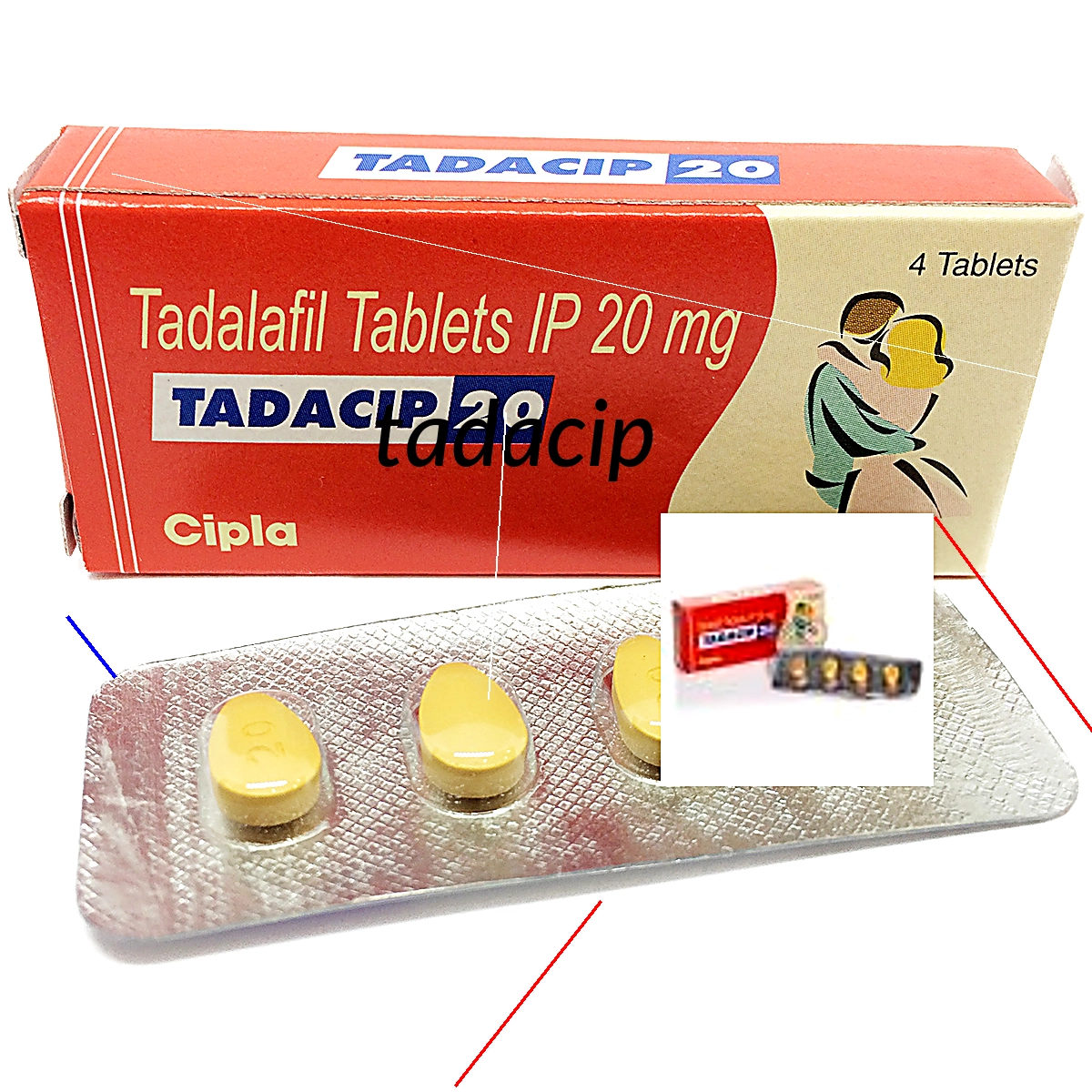 Achat tadacip 20